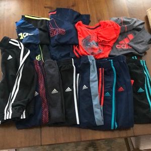 Boys Lot of Adidas Clothes Size 6